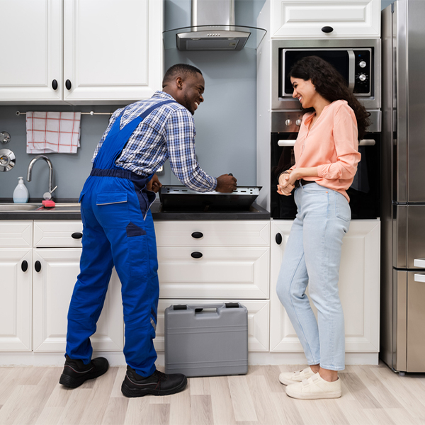 can you provide an estimate for cooktop repair before beginning any work in Carlton County